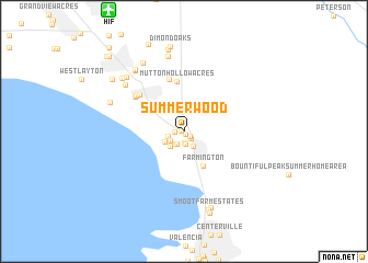 map of Summer Wood