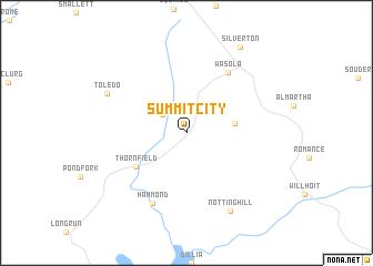 map of Summit City