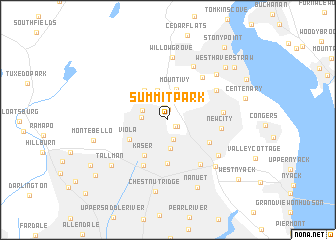 map of Summit Park