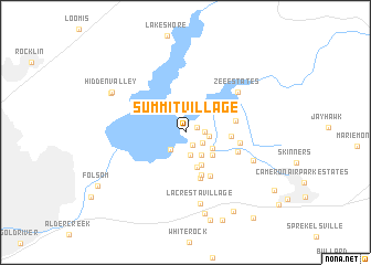 map of Summit Village