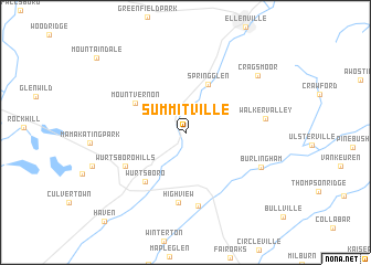 map of Summitville