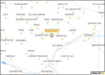 map of Sumnat