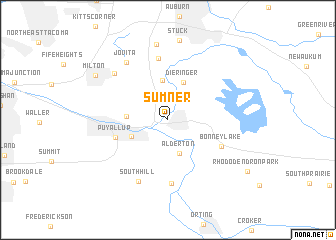 map of Sumner