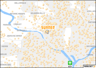 map of Sumner