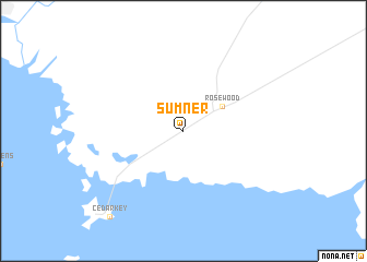 map of Sumner