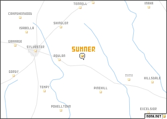 map of Sumner