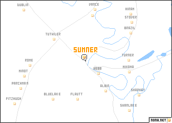 map of Sumner