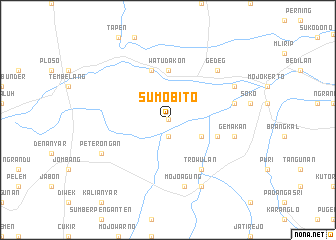 map of Sumobito