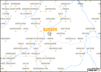 map of Sumore