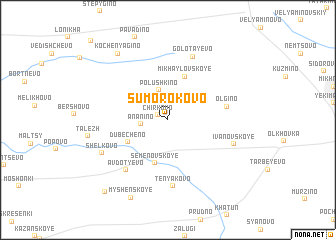 map of Sumorokovo