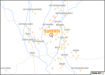 map of Sūmrāni