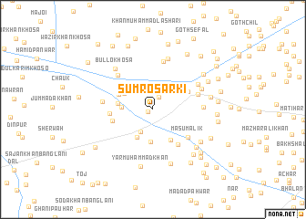 map of Sumro Sarki