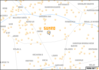 map of Sumro