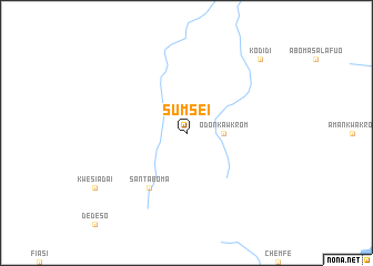 map of Sumsei