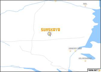 map of Sumskaya