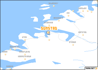 map of Sumstad