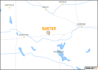 map of Sumter