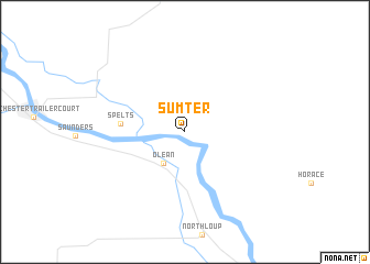 map of Sumter