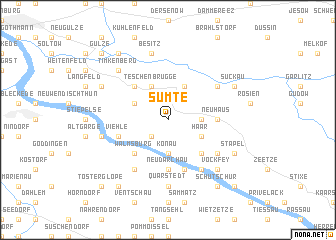 map of Sumte