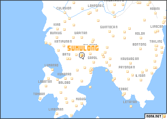 map of Sumulong