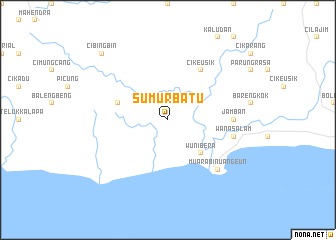 map of Sumurbatu