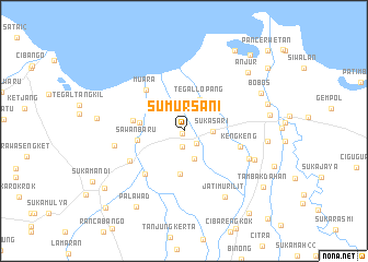 map of Sumursani