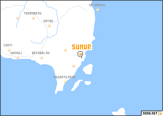 map of Sumur