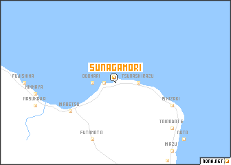 map of Sunagamori
