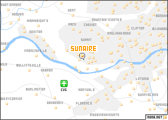 map of Sunaire