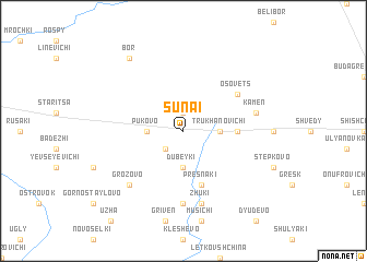 map of Sunai