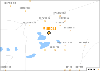 map of Sunali