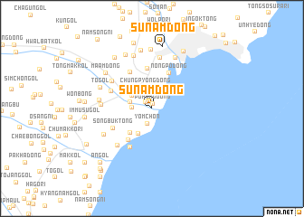 map of Sunam-dong