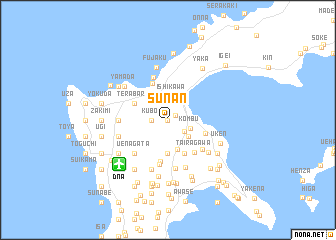 map of Sunan