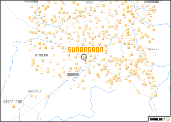 map of Sunārgaon