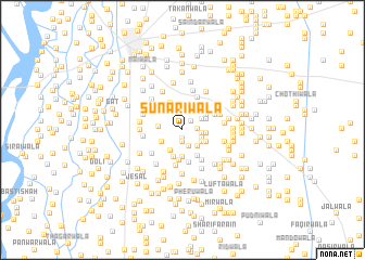 map of Sunāriwāla