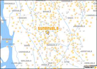 map of Sunārwāla