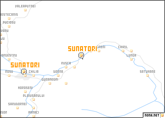 map of Sunători