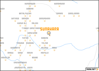 map of Sunawara