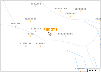 map of Sunayţ