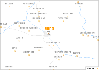 map of Suna