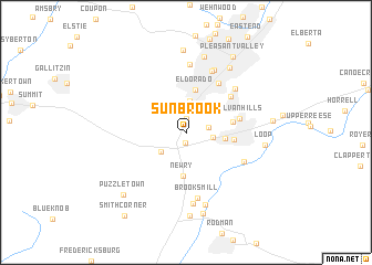 map of Sunbrook