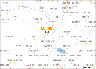 map of Sunbul