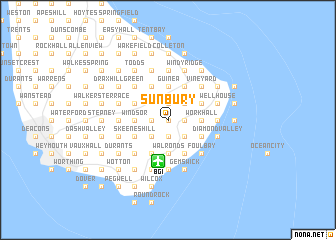 map of Sunbury