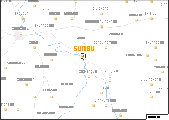 map of Sunbu