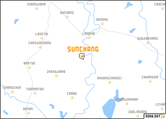 map of Sunchang