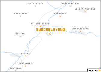 map of Suncheleyevo