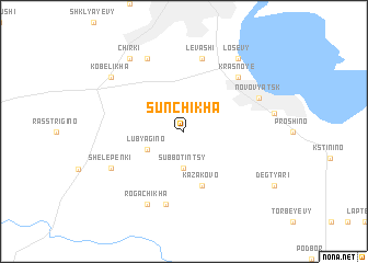 map of Sunchikha