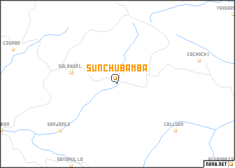 map of Sunchubamba