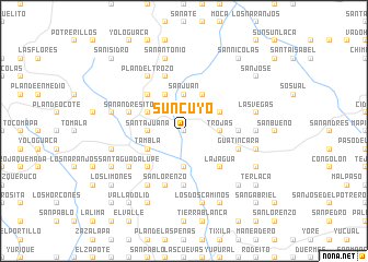 map of Suncuyo