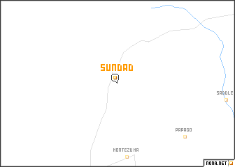 map of Sundad